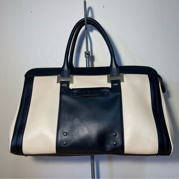 CHARLES JOURDAN Leather Satchel - Picture 1 of 14